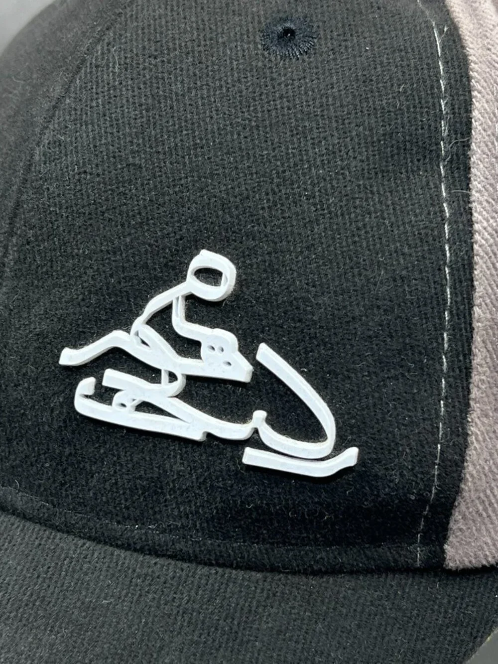 Ski Doo Bombardier BRP Strapback Hat Black Snowmobile Adjustable Outdoor Cap